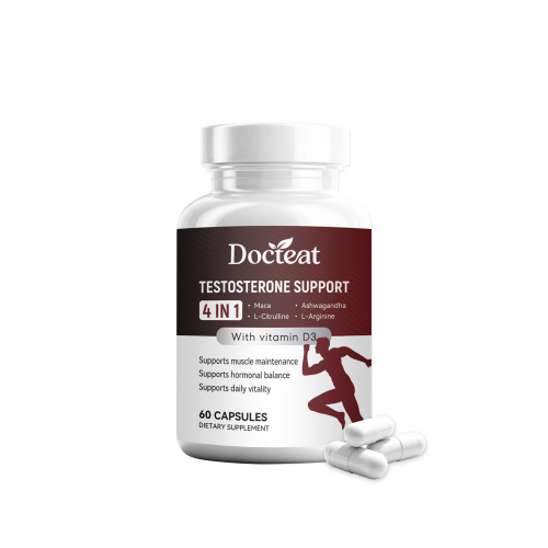 DOCTEAT 男士精力营养胶囊 维持睾酮支持肌肉平衡荷尔蒙日常精力胶囊
