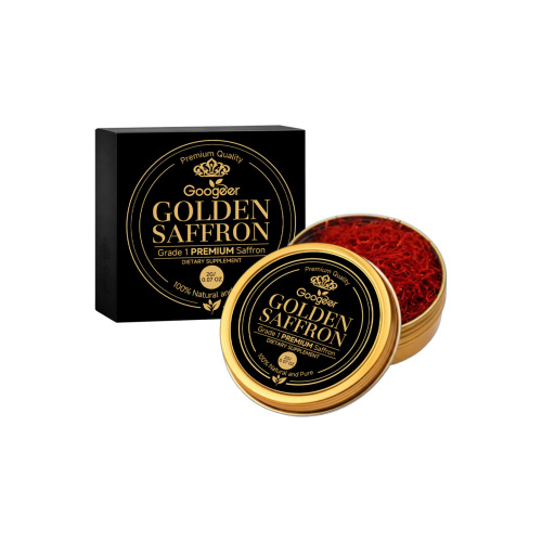 GOOGEER 藏红花干花丝 传统食材日常调理草本原料自然选材干花丝