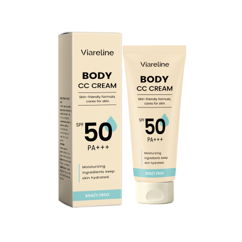 VIARELINE 防晒身体CC霜 日常防护素颜提亮防水防汗轻薄身体护理