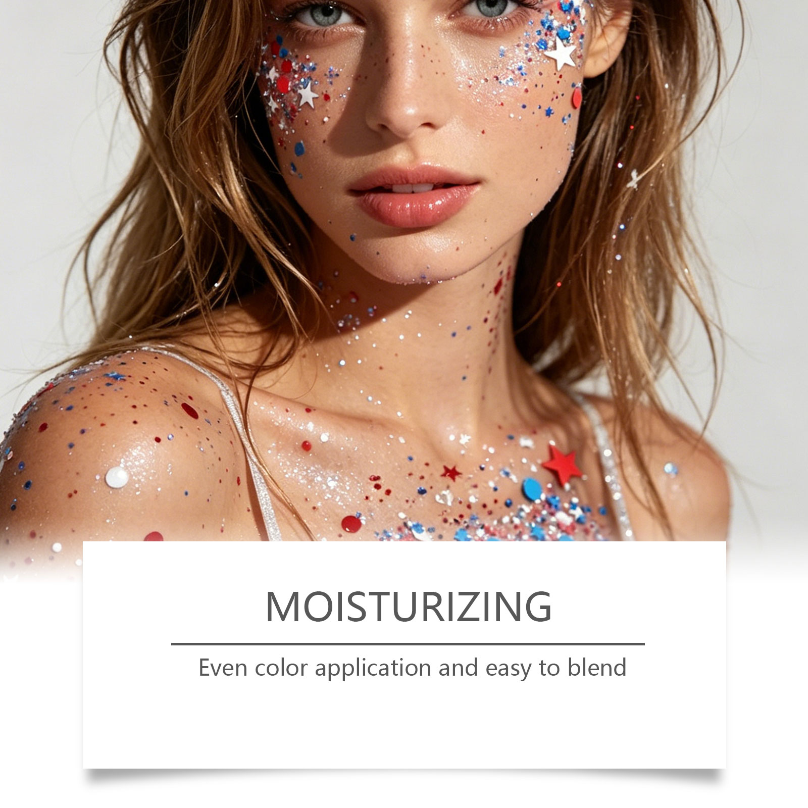 Zephoco Colorful Gel Glitter Paste For Festival Makeup_voghion.com