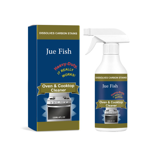 Jue Fish 烤箱灶台清洁喷雾 家用烤箱锅底黑渍灶台顽固油渍清洗剂