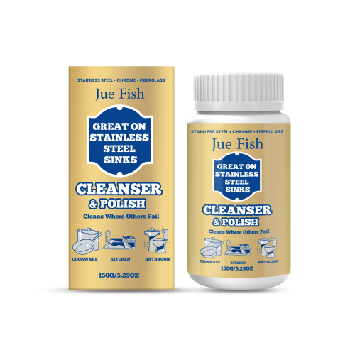 Jue Fish 多用途清洁粉 厨房浴室污渍多效清洁日常多用途清洁剂