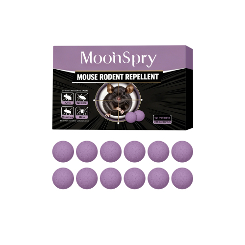 MoonSpry 驱鼠丸（12颗独立包装）多场景适用家居便捷易用驱鼠丸