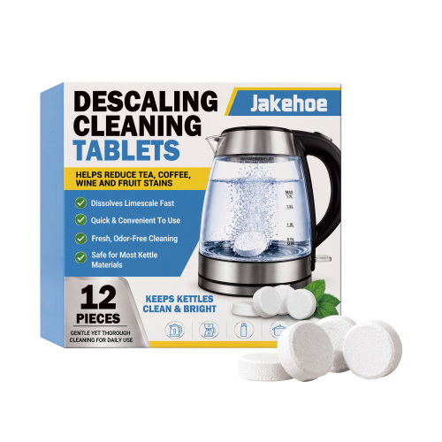 JAKEHOE 除垢清洁片 瓦解水垢清除污渍适配多材便携易用温和配方清洁片