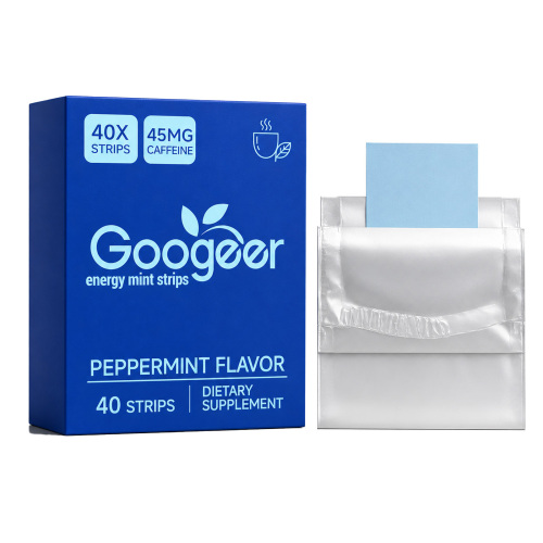 GOOGEER 能量薄荷清新口溶片 快速能量专注状态便携清新薄荷滋补保健