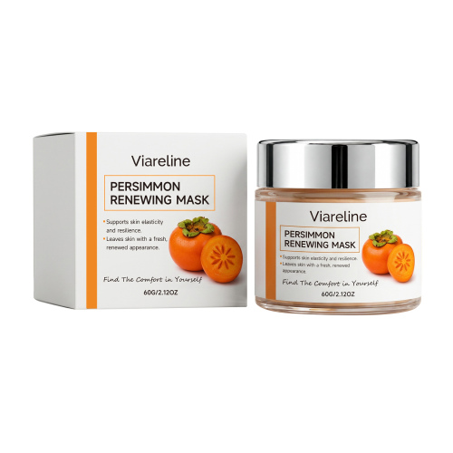 VIARELINE 柿子焕颜面膜 便捷操作锁水保湿日常清爽柔和亲肤面膜