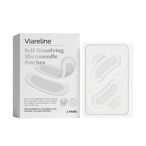 VIARELINE 微针眼贴 贴合眼周多肤适用轻柔舒适无香精少残留眼贴