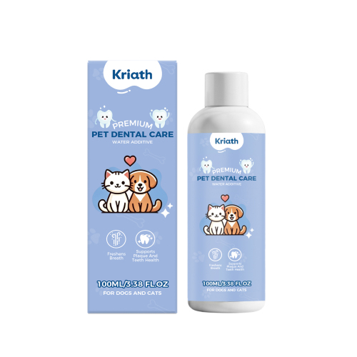 Kriath 宠物可饮用漱口水 日常清洁宠物牙齿清新口腔可饮用漱口水