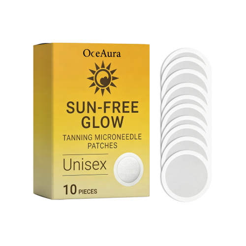 OCEAURA 身体美黑微针贴 微针渗透便捷即贴均匀着色温和微针贴