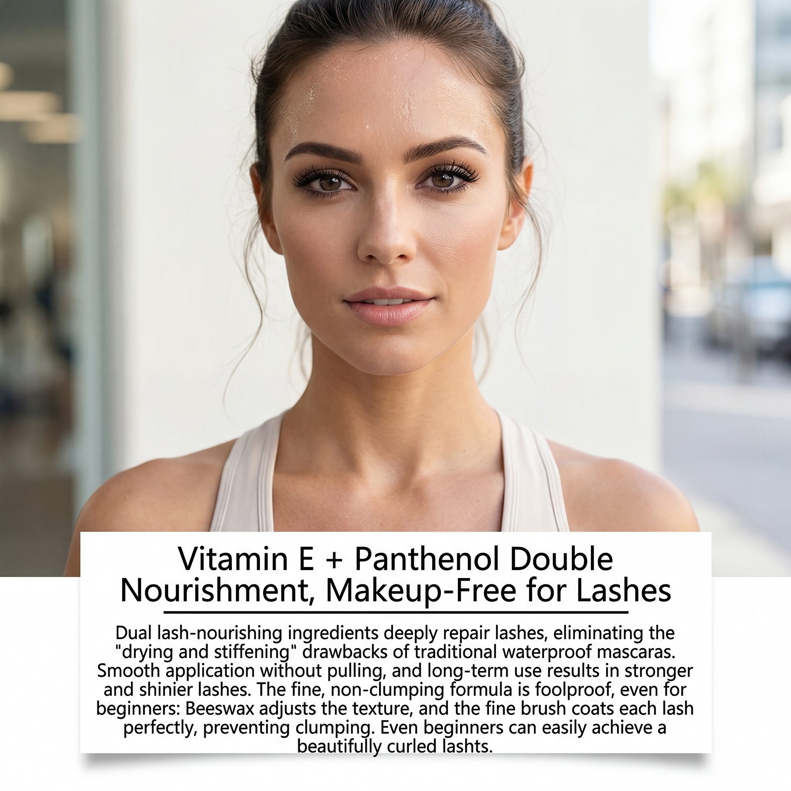 Mascara nero incurvante lunga durata per ciglia naturali_voghion.com
