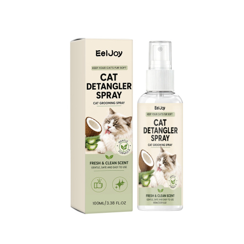EELJOY 猫咪毛发柔顺喷雾 解结顺毛减静亮泽温和免洗清新留香喷雾
