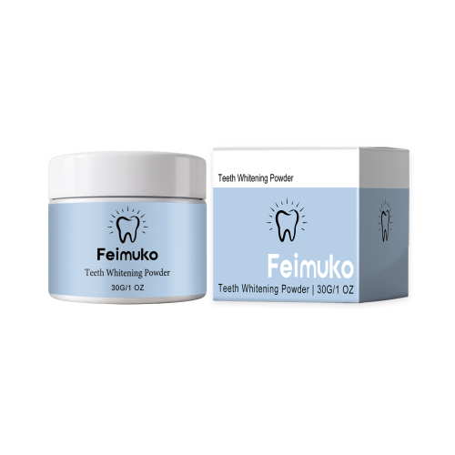 Feimuko 提亮护理牙粉 清新口气温和清洁便携使用细腻粉质牙粉