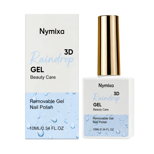 Nymixa 水滴凝胶封层 立体造型通透光泽新手易操作持久锁色封层