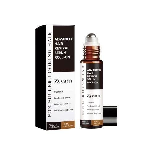 Zyvarn 秀发滚珠精华 头皮滋润按摩清爽丰盈柔顺发丝便携护发精华