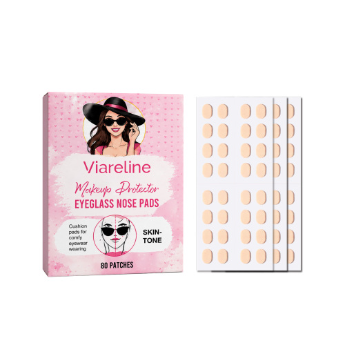 Viareline 防脱妆眼镜鼻垫 自然贴合柔软舒适透气防滑眼镜鼻托贴