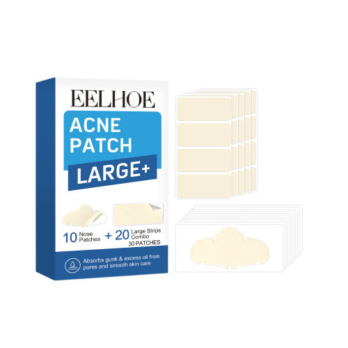 EELHOE 痘痘贴 轻薄透气贴合肌肤表层吸附毛孔污垢油脂清爽洁净
