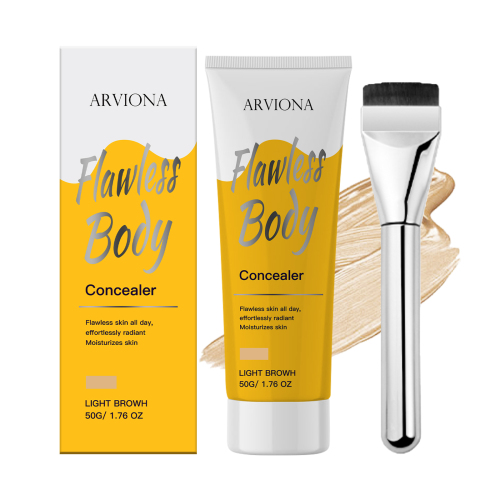 ARVIONA 无瑕身体遮瑕膏（浅棕色）均匀肤色自然轻薄服帖遮盖瑕疵