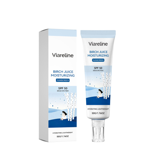 Viareline 桦树保湿防护霜 夏季户外身体肌肤温和补水清爽防护霜