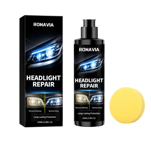 RONAVIA 车灯修补护理液 汽车车灯划痕养护清洁去污翻新洁净增亮