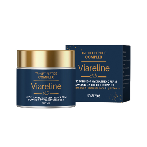 Viareline 颈部保湿霜 温和柔润颈部肌肤光滑细腻清爽不粘腻颈霜