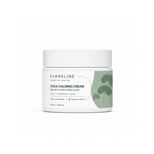 VIARELINE 积雪草舒缓修护面霜 含积雪草保湿屏障温和换季护理面霜