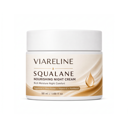 VIARELINE 角鲨烷滋养晚霜 深润滋养柔化粗糙柔润感夜间呵护晚霜
