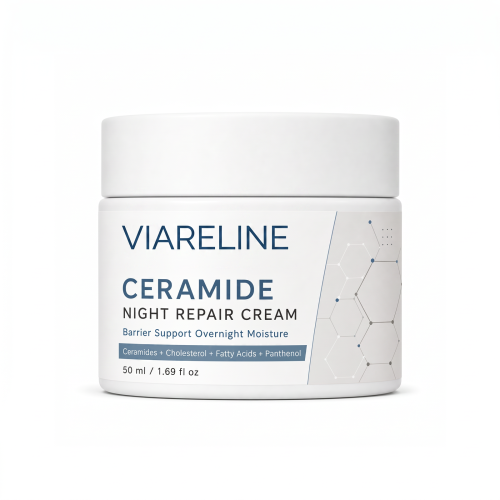 VIARELINE 神经酰胺夜修面霜 夜间维稳屏障保湿补水润泽面霜