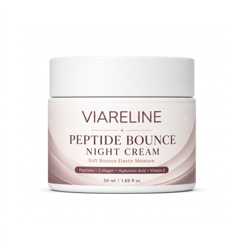 VIARELINE 胜肽弹润晚霜 弹润保湿柔软肤感夜间滋养丰润感晚霜