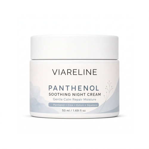 VIARELINE 泛醇舒缓晚霜 温和夜护舒缓保湿柔软肤感敏感肌适用晚霜