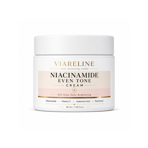 VIARELINE 烟酰胺匀亮面霜 匀亮肤色补水保湿细腻肤感日常通用面霜