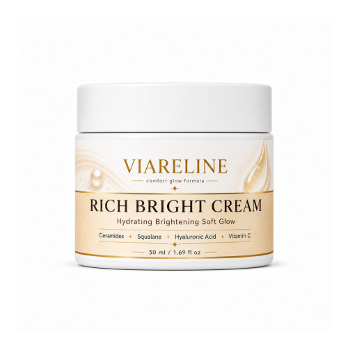 VIARELINE 干皮亮肤面霜 柔润保湿舒适亮肤光泽自然干皮适用面霜