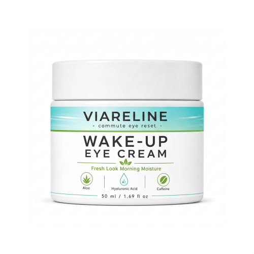 VIARELINE 早八醒肤眼霜 清爽补水眼周显精神轻薄肤感晨间适用眼霜