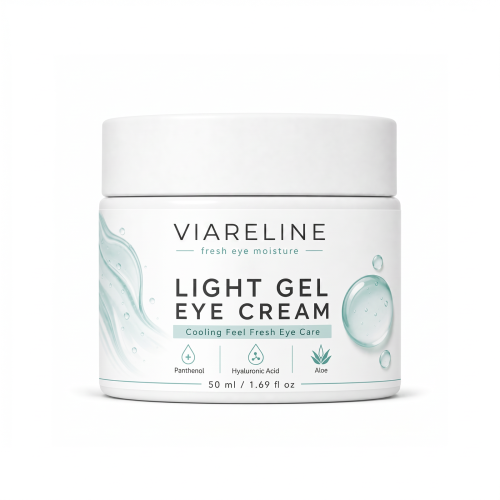 VIARELINE 清爽啫感眼霜 清爽补水轻薄肤感眼周舒适日间友好眼霜