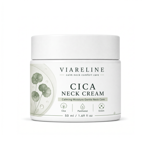 VIARELINE 积雪草呵护颈霜 温和保湿温和肤感柔软颈部轻负担颈霜