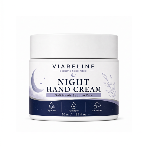 VIARELINE 夜间手膜护手霜 夜间护理柔润肌肤保湿舒适睡前使用护手霜