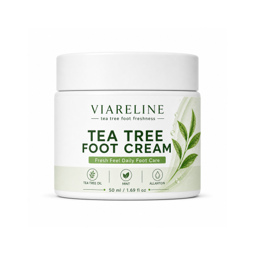 VIARELINE 茶树清新足霜 清新舒适轻润保湿洁净足部日常护理足霜
