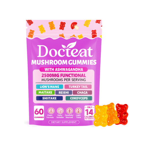 DOCTEAT 复合蘑菇软糖 含多种蘑菇免疫支持能量代谢软糖
