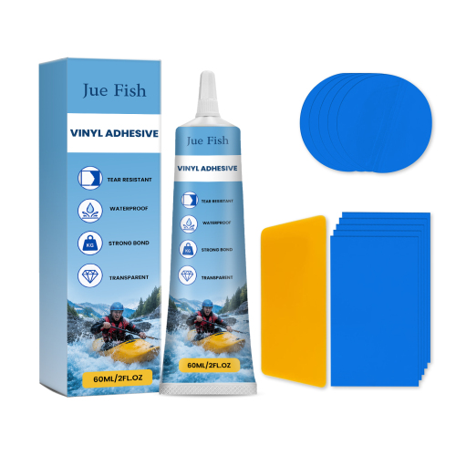 Jue Fish 充气床垫修补套装 防水耐用便携易操作充气产品补漏工具包