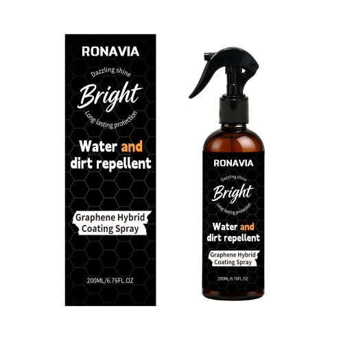 RONAVIA 石墨烯涂层喷雾 汽车漆面刮痕清洁去污光泽翻新抛光护理