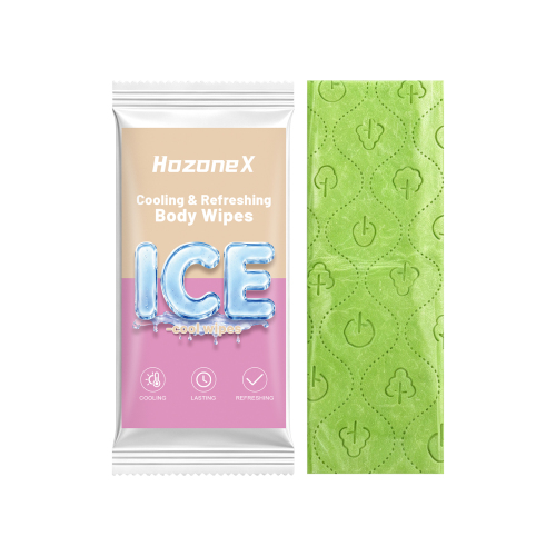 HOZONEX 冰感湿巾 冰感清凉独立便携淡薄荷清爽户外多场景湿巾