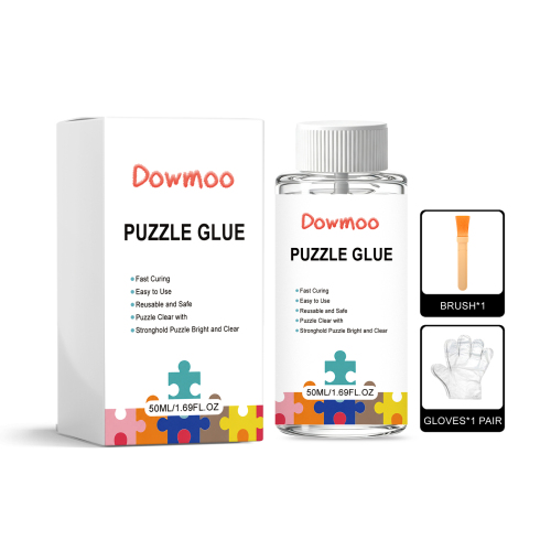 Dowmoo 拼图胶水 手工DIY拼图固定胶涂抹均匀黏合不发黄涂胶易操作