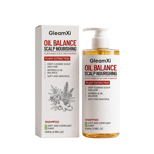 GleamXi 头皮护理洗发露 温和清洁头皮发丝柔顺亮泽顺滑日常洗发