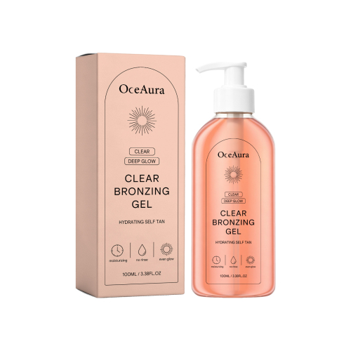 OceAura 保湿助黑凝胶 夏季户外免晒助黑打造自然均匀肤色跨境批发