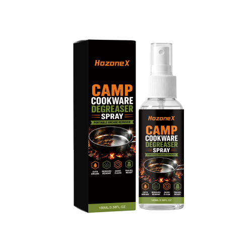 HozoneX 露营炊具油污清洁喷雾 洁净多种材质金属炊具小巧易携带