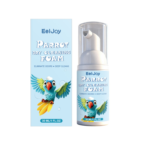 EELJOY 鹦鹉用干洗慕斯 免水洗净化异味滋养羽层小型鹦鹉适用慕斯
