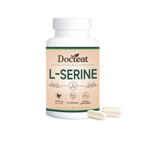 DOCTEAT L-丝氨酸大脑健康胶囊 日常认知神经营养精神健康平衡胶囊