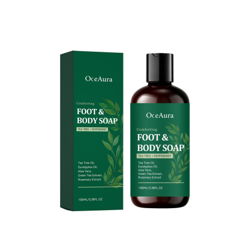 OceAura 茶树沐浴皂液 日常身体肌肤洁净清洗泡沫绵密清新留香