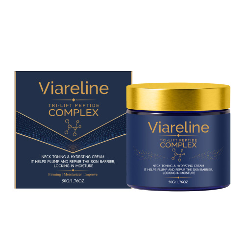 Viareline 颈部保湿霜 温和配方补水亲肤呵护肌肤质地绵密易吸收