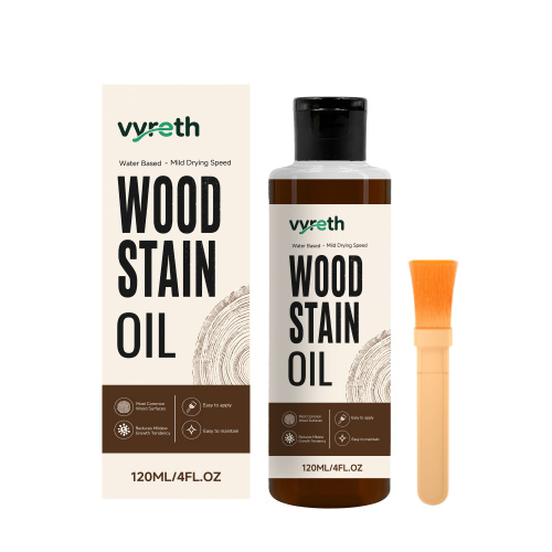 vyreth 水性木材着色漆 家用自刷实木地板门窗补漆日常翻新改色