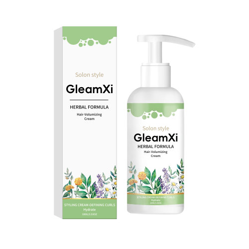 GleamXi 卷发护发霜 自然卷发定型发丝纹理波浪日常造型护理用品